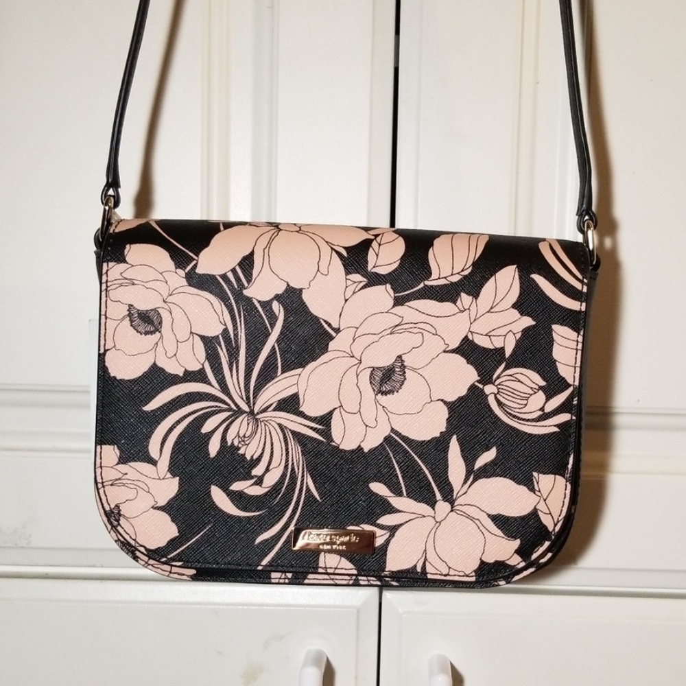 Kate Spade Black Floral Crossbody Bag - Picture 2 of 8